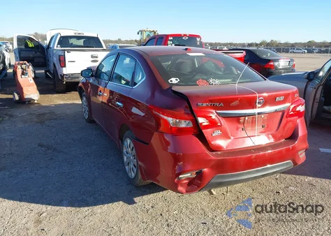 2016 Nissan Sentra Fe+ S/S/Sl/Sr/Sv from USA, damaged, VIN 3N1AB7AP3GL642165